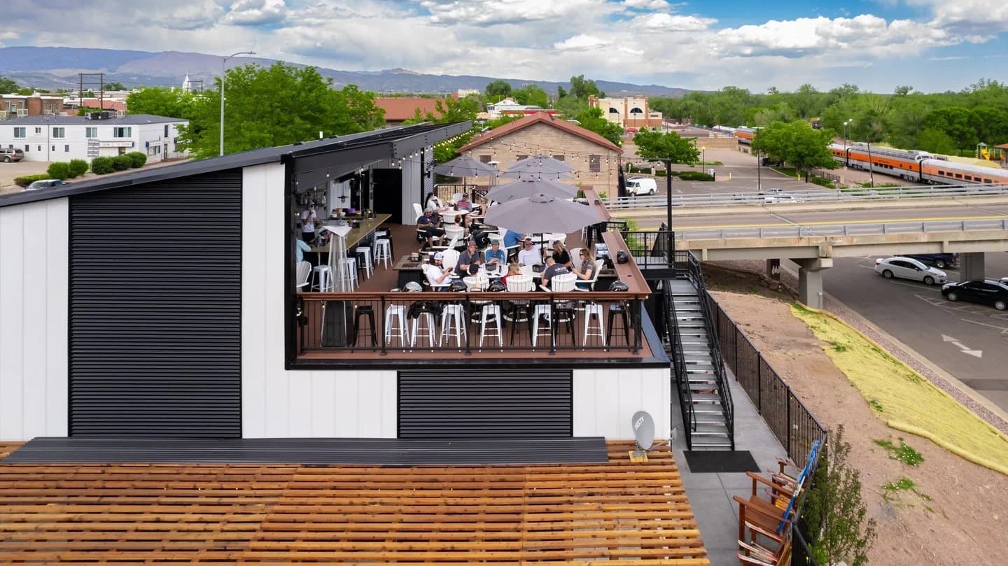 Whitewater Rooftop Social exterior on Royal Gorge Blvd in Canon City
